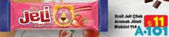 XROLL JELİ ÇİLEK AROMALI JÖLELİ BİSKÜVİ 114 G